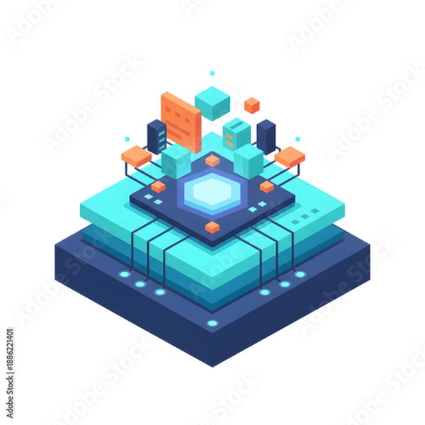 Obraz social network connection