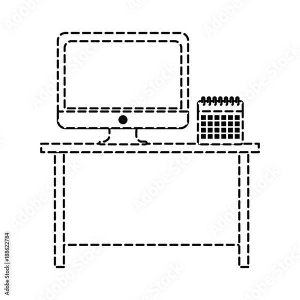 Fototapeta screen vector illustration