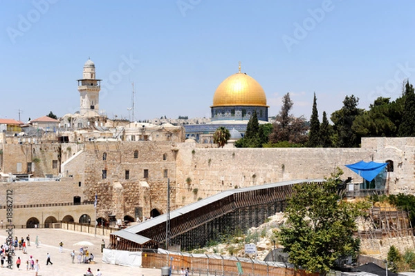 Fototapeta wailing wall
