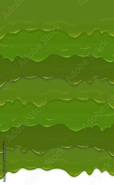 Fototapeta 下までとろける抹茶チョコレート_縦