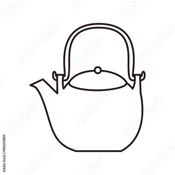 Obraz キッチン用品　急須