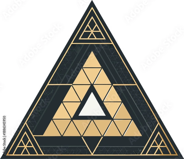 Fototapeta abstract--minimalist--letter-a--angular