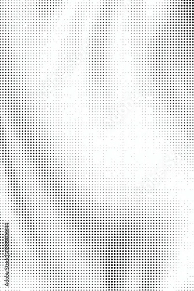 Fototapeta Wavy gradient halftone dots pattern texture background
