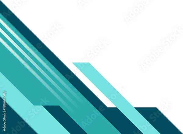 Obraz Geometric Business Corner