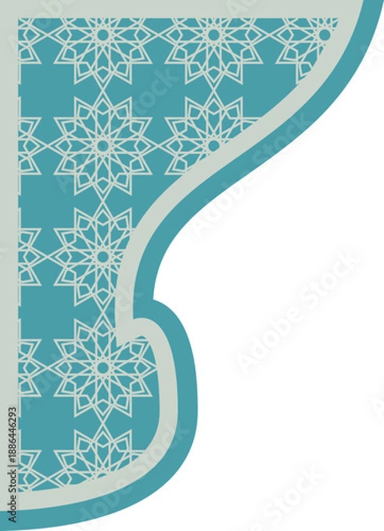 Obraz Islamic Corner Frame