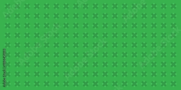 Obraz Green Cross Pattern Background