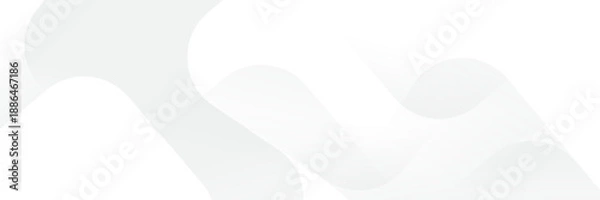 Obraz Abstract pattern white geometric banner design background.