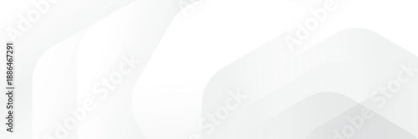 Fototapeta Abstract pattern white geometric banner design background.