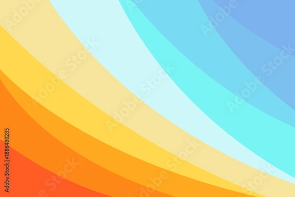 Obraz colorful abstract pattern background. template summer concept. vector illustration