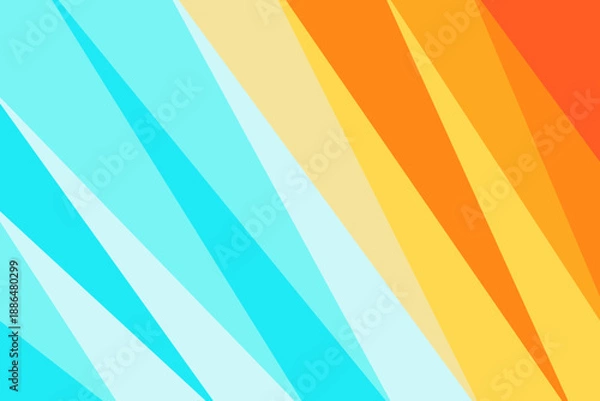 Obraz colorful abstract pattern background. template summer concept. vector illustration