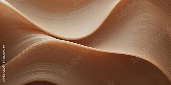 Fototapeta Soft brown abstract background. 