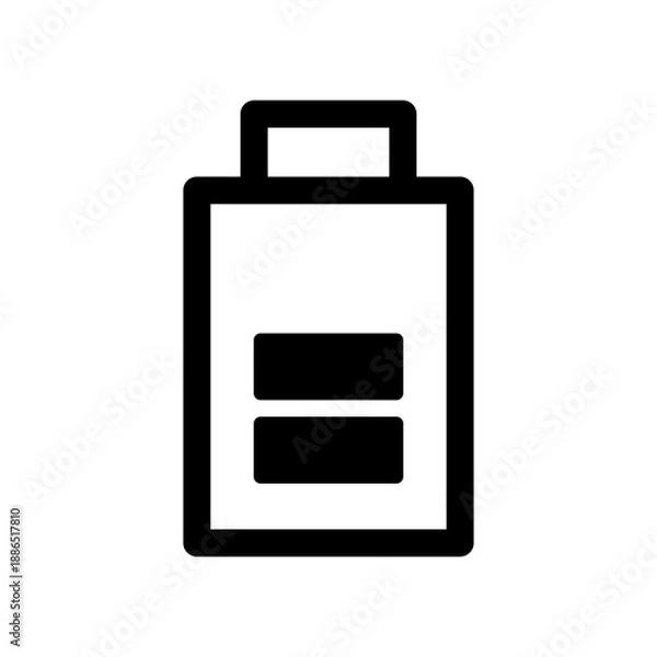 Obraz 残量低下を示すバッテリーのアイコン