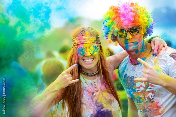 Obraz Festiwal farb Holi