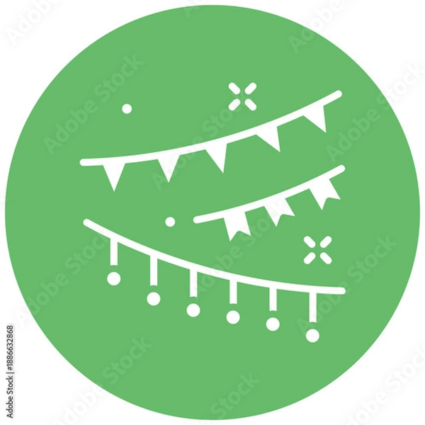 Obraz Party Decoration Icon