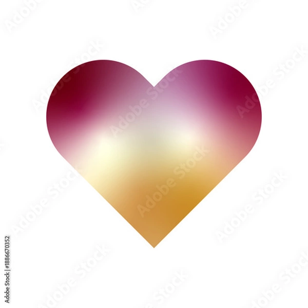 Fototapeta heart shape 