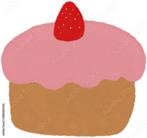 Obraz 딸기 케이크