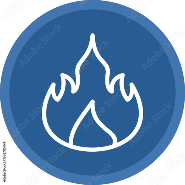 Obraz Fire Icon