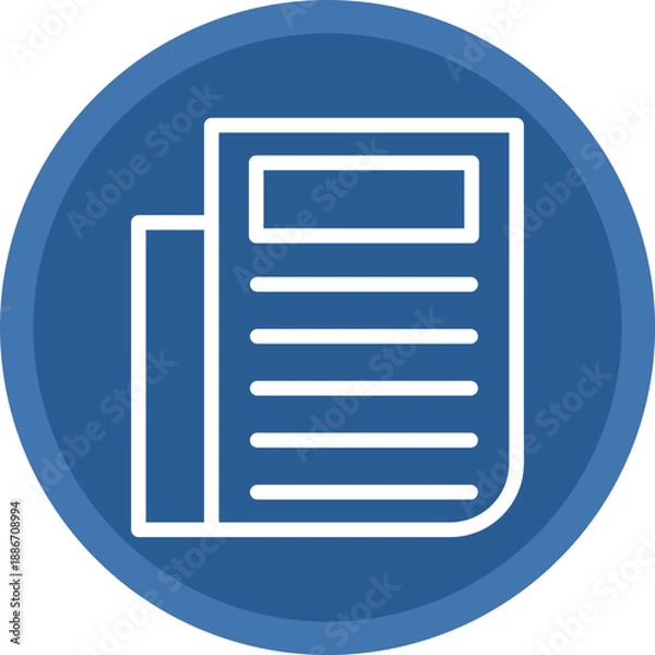 Obraz Newspaper Icon