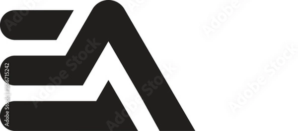 Obraz ea logo design