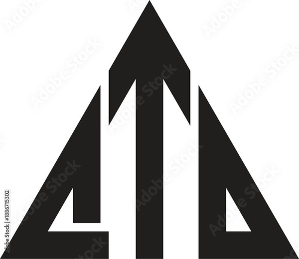 Obraz cto logo design