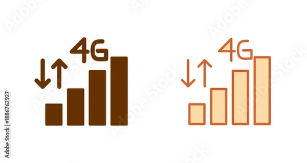 Obraz 4G Icon Design