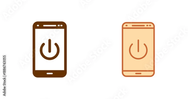 Obraz Power Icon Design