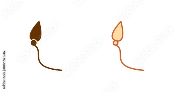 Obraz Cat Toy Icon Design