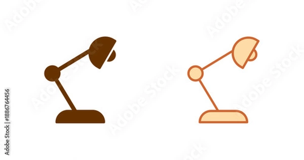 Obraz Lamp Icon Design