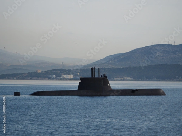 Obraz Żeglarstwo podwodne