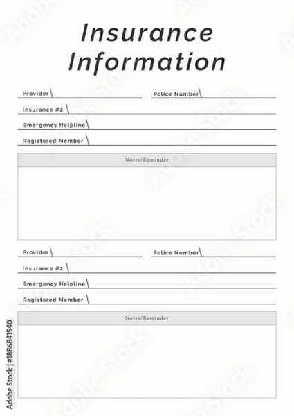 Obraz Insurance Information