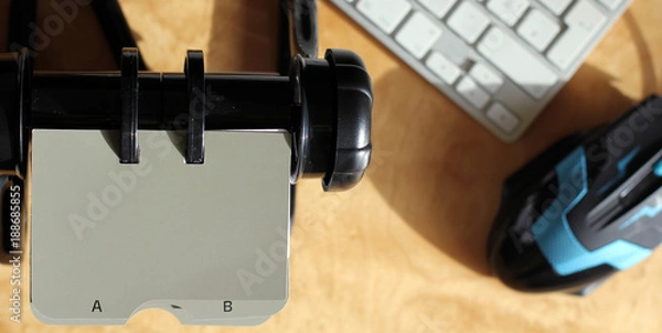 Obraz Rollkartei Visitenkarten