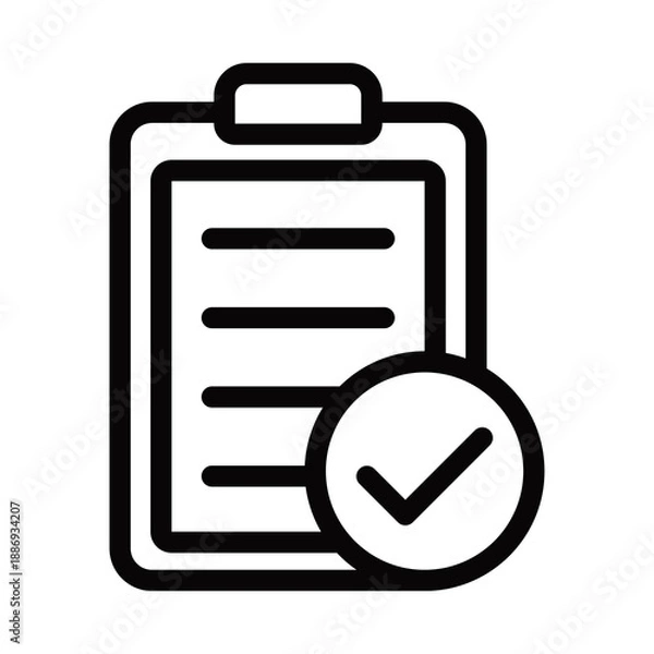 Fototapeta Document approval