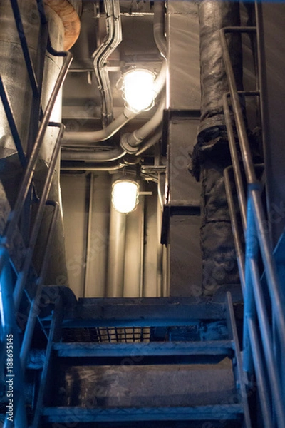 Obraz Machinery rooms on Ship
