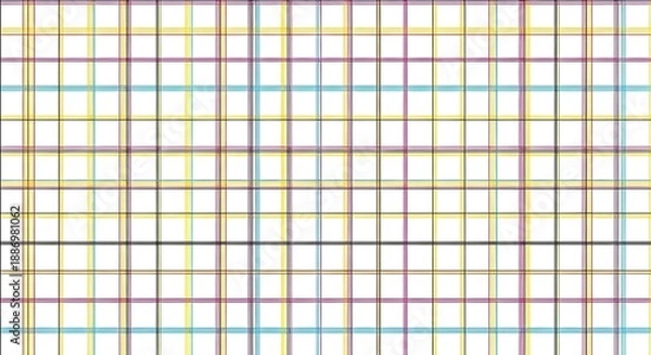Obraz Simple Abstract Seamless Pattern with Colorful Cross-Hatch Line Texture