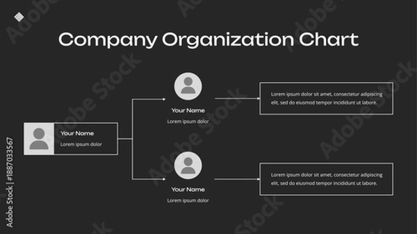 Obraz Company Organization Chart
