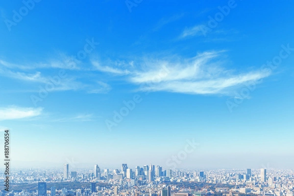 Obraz Wieżowce w Tokyo Shinjuku