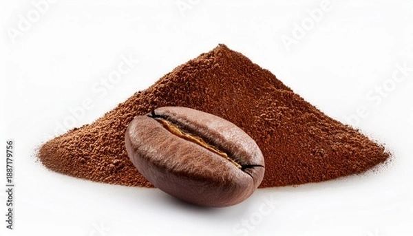 Obraz coffee bean isolated on white background