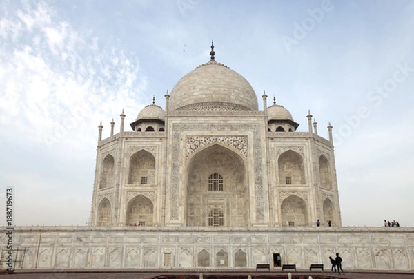 Fototapeta Main structure of Taj Mahal, Agra India