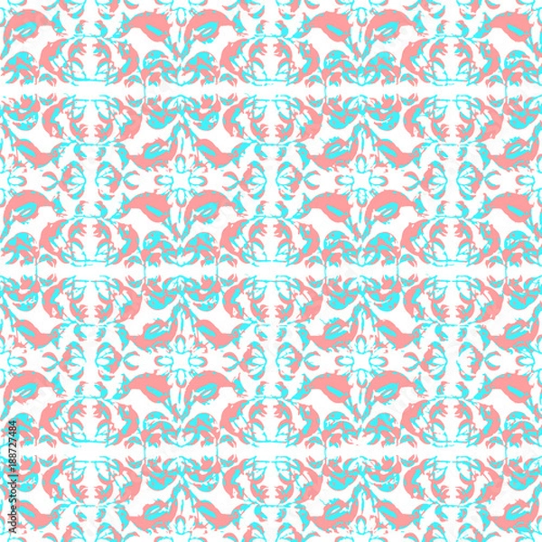 Fototapeta Retro Ornate Decorative Seamless Pattern