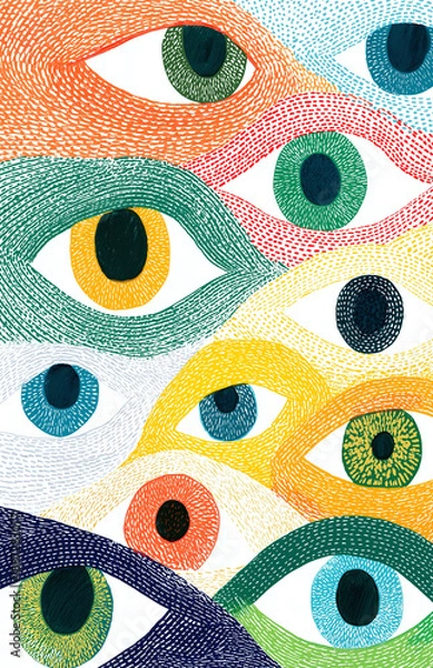 Obraz eyes watching you