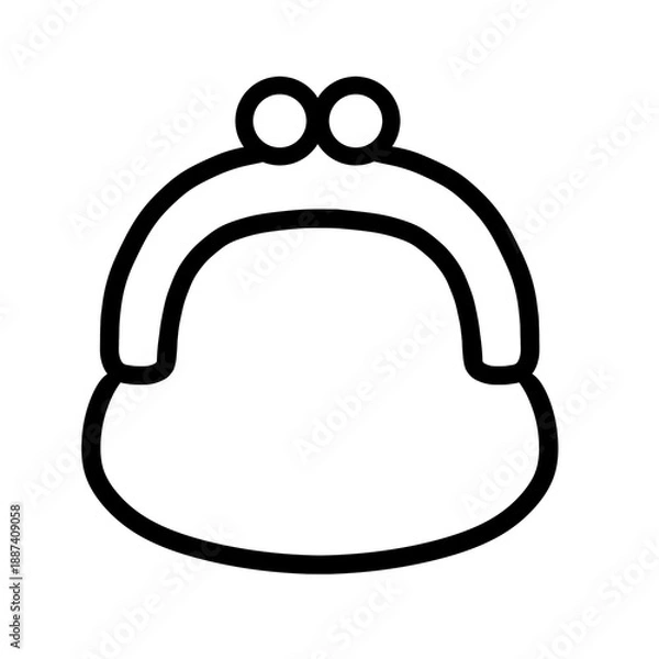 Obraz がま口財布