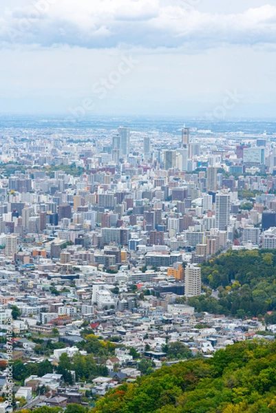 Obraz 北海道札幌の街並 景色 観光