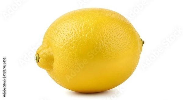 Obraz lemon isolated on white background