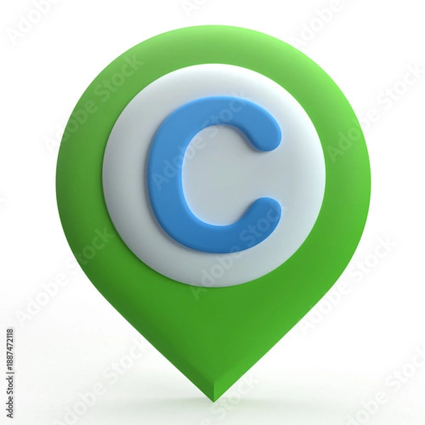 Fototapeta Copyright location