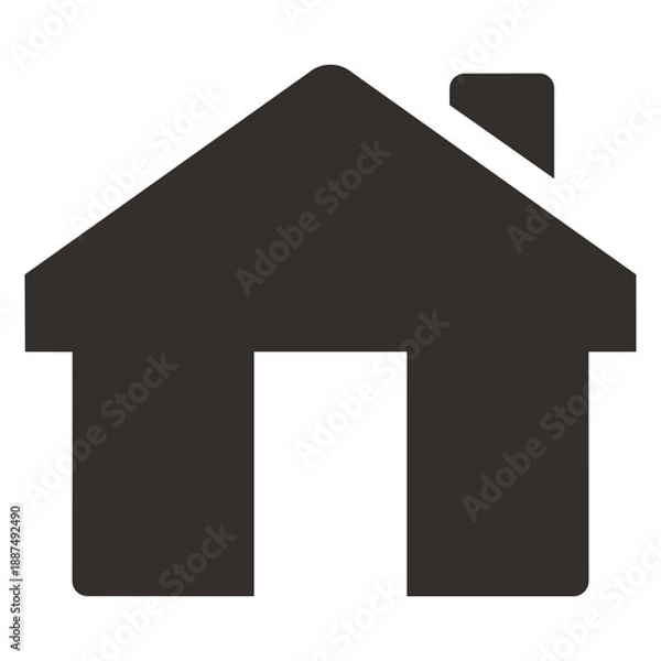 Obraz Home Icon