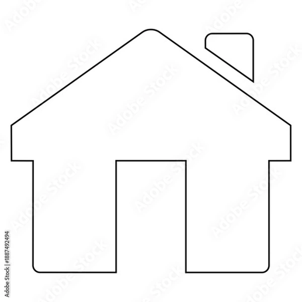 Obraz House Icon Vector