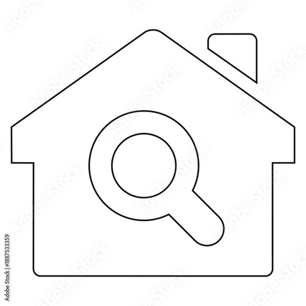 Obraz House Search Icon