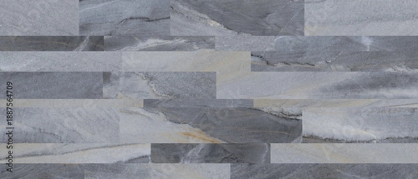 Obraz natural stone wall cladding, brick work, ceramic vitrified elevation wallpaper, interior exterior wallpaper