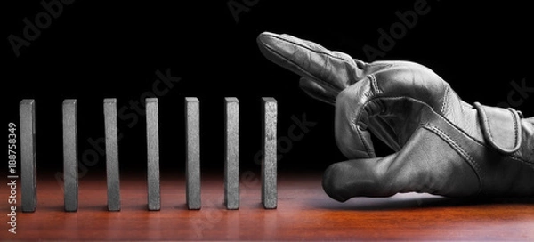 Obraz Domino effect