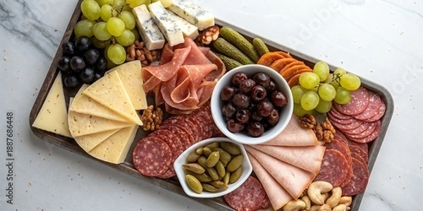 Obraz wine and grapes